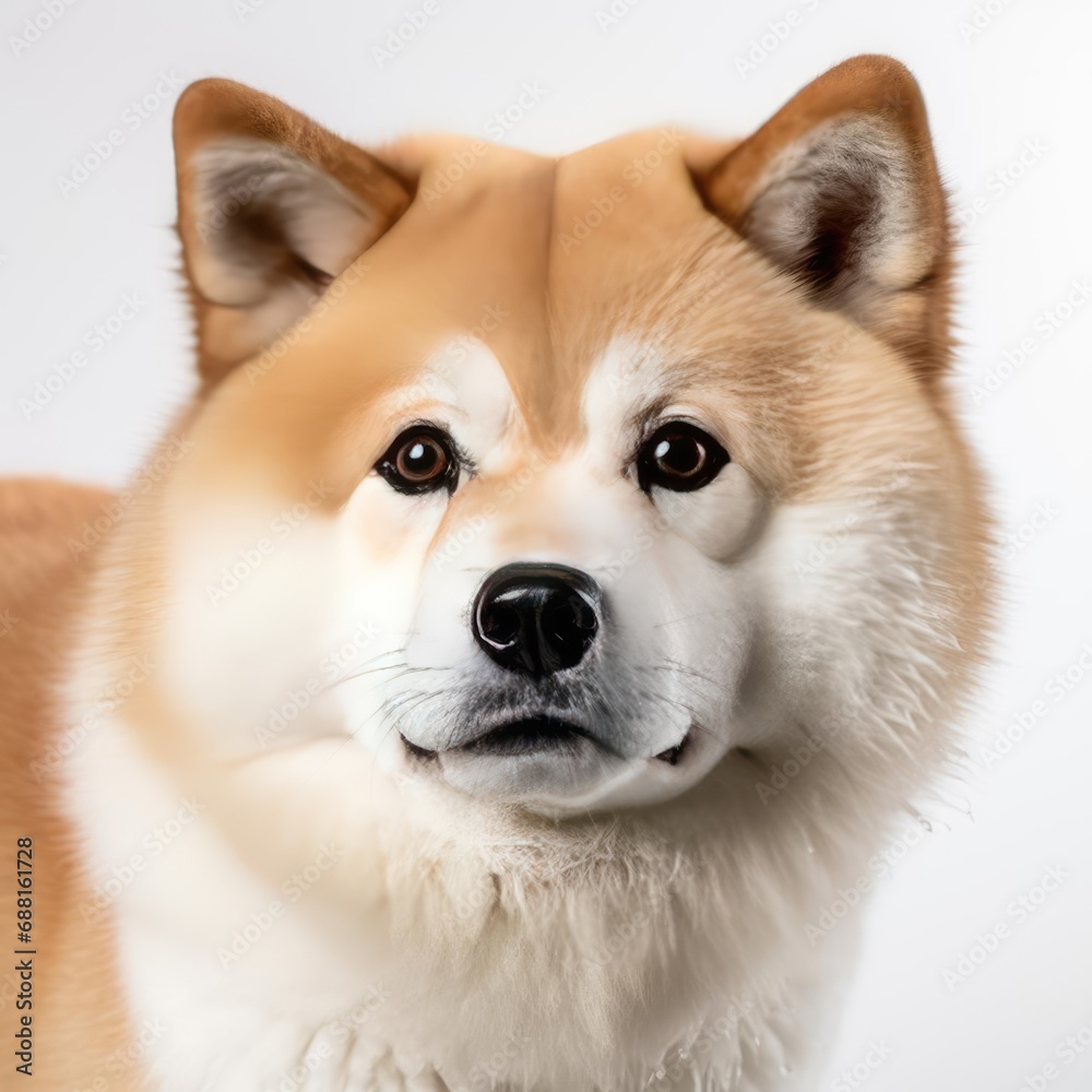 Capturing Elegance: Akita Portrait with the Nikon D850 and 50mm Prime Lens