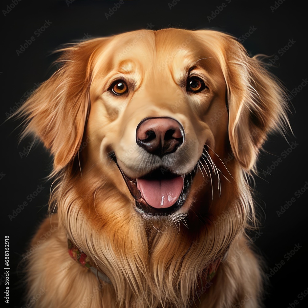 Golden Retriever Portraiture with Nikon D850 and 50mm Prime Lens