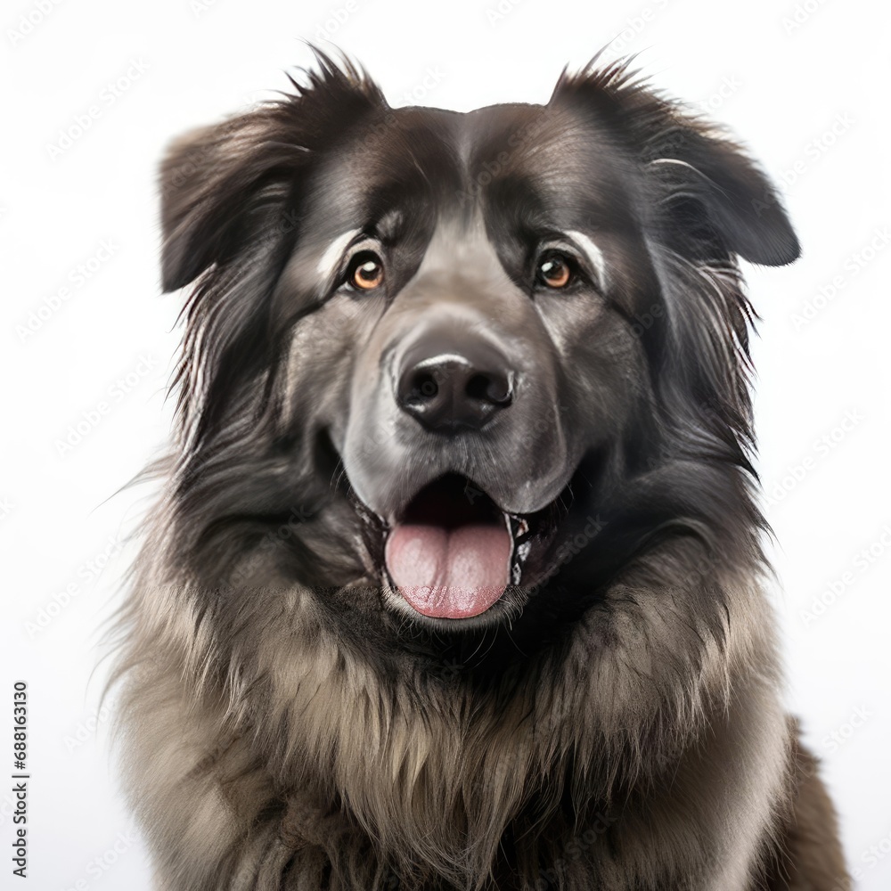 Caucasian Shepherd Portrait Shot: Clarity with Nikon D850 and 50mm Prime Lens Caucasian Shepherd Portrait Shot: Clarity with Nikon D850 and 50mm Prime Lens