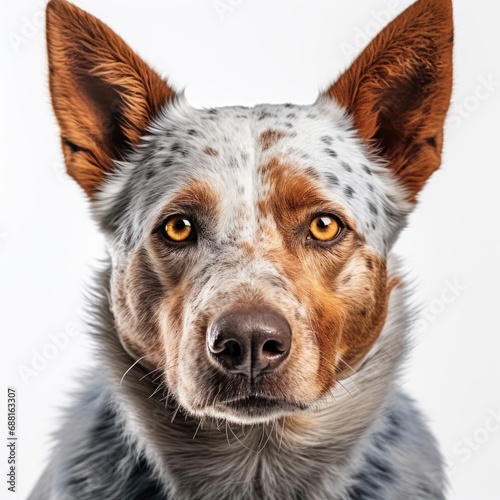 Australian Cattle Dog Portrait: Ultra-Realistic Nikon D850 Capture