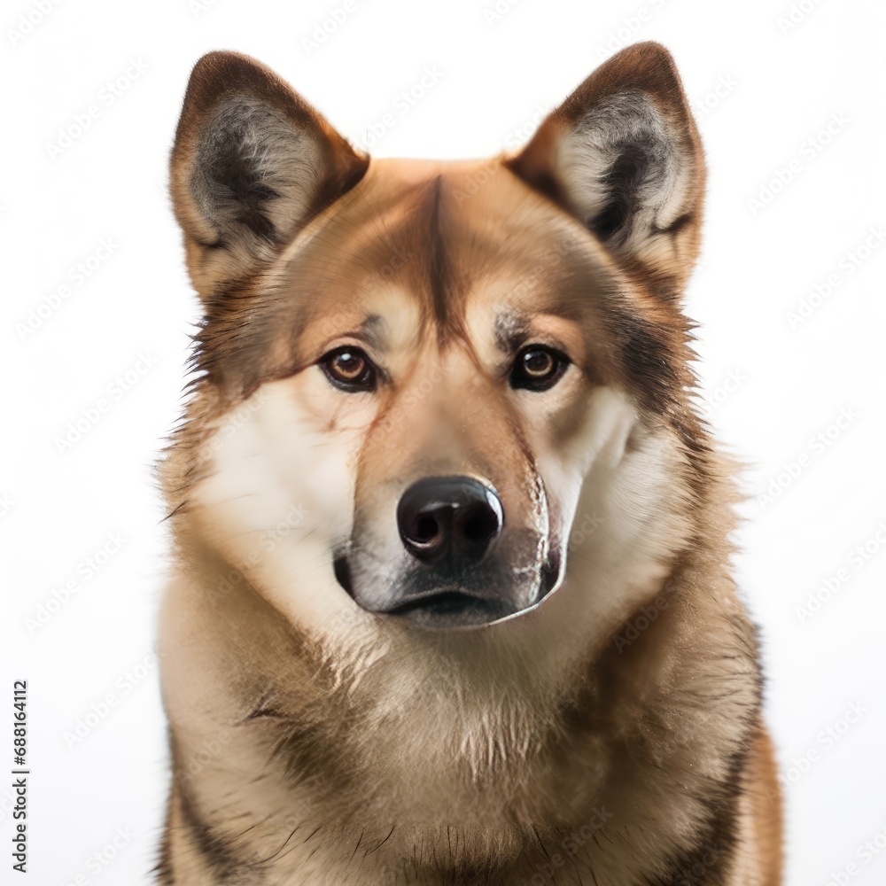 Akita Portrait Captured with Canon EOS 5D Mark IV and 50mm Prime Lens