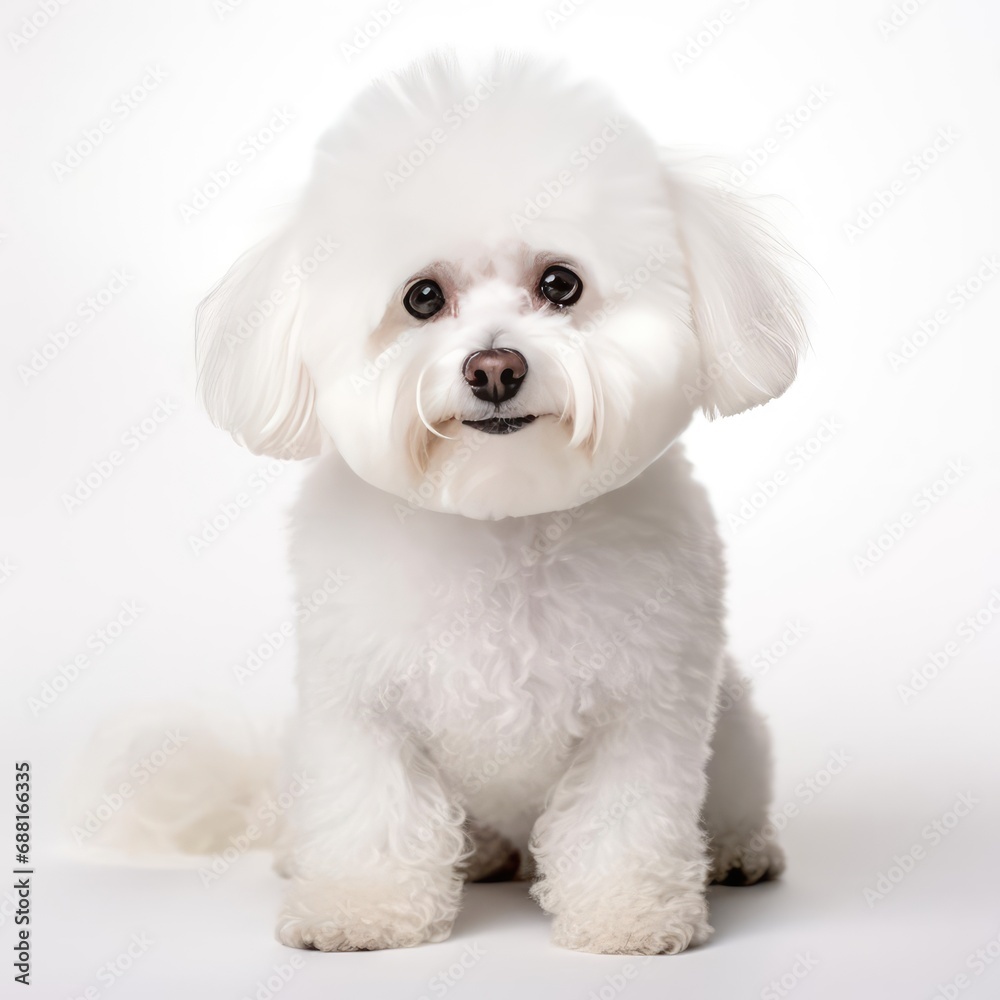 Bichon Frise Portrait Captured on Canon EOS 5D Mark IV with 50mm Prime Lens Bichon Frise Portrait Captured on Canon EOS 5D Mark IV with 50mm Prime Lens