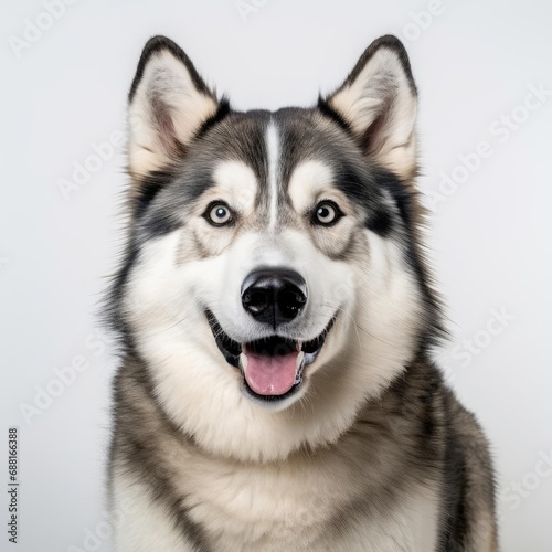 Alaskan Malamute Portrait Shot with Canon EOS 5D Mark IV