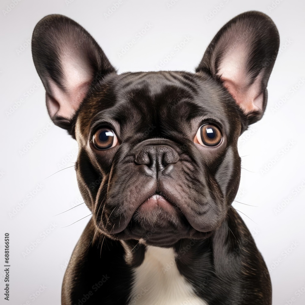 Ultra-Realistic French Bulldog Portrait with Nikon D850