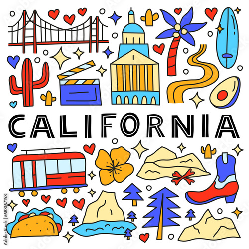 California national landmarks and attractions.