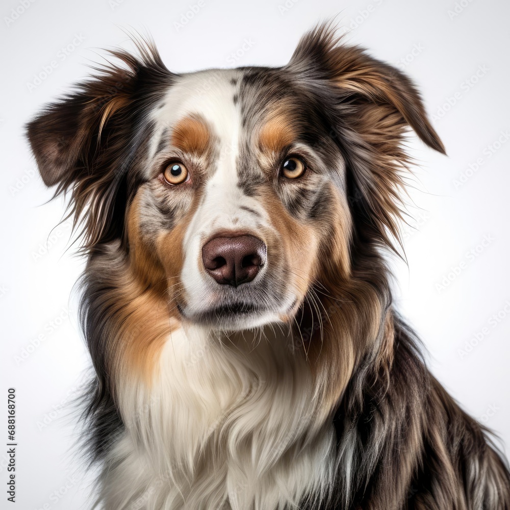 Australian Shepherd Portrait Captured with Nikon D850 and 50mm Prime Lens