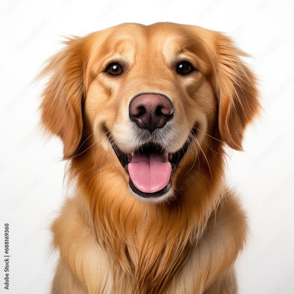 Golden Retriever Portrait Captured with Canon EOS 5D Mark IV and 50mm Prime Lens