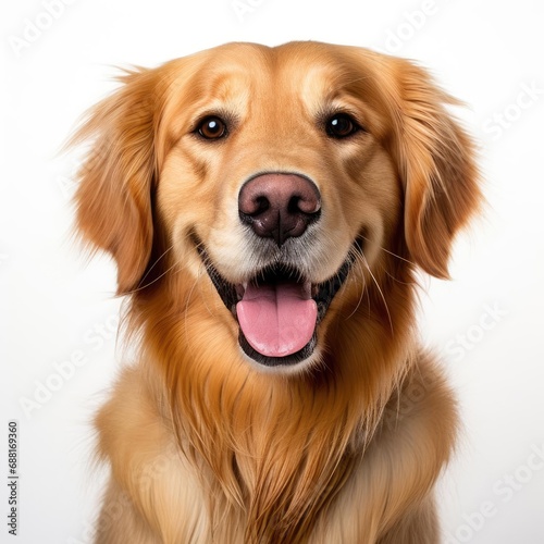 Golden Retriever Portrait Captured with Canon EOS 5D Mark IV and 50mm Prime Lens © Luiz