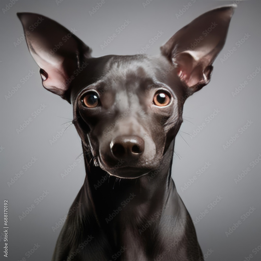 Mexican Hairless Dog Portrait Captured with Nikon D850 and 50mm Prime Lens