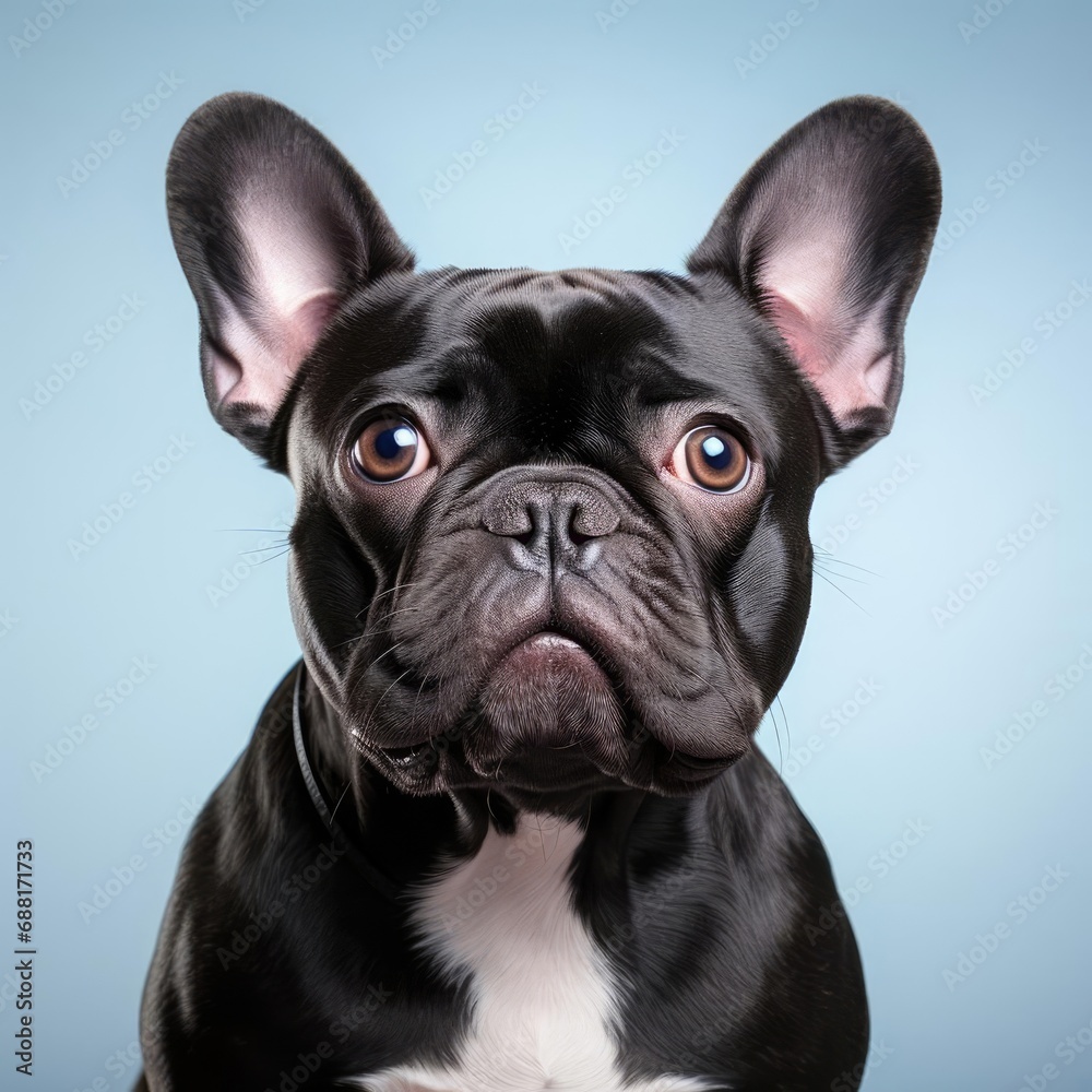 Ultra-Realistic French Bulldog Captured with Canon EOS 5D Mark IV and 50mm Prime Lens