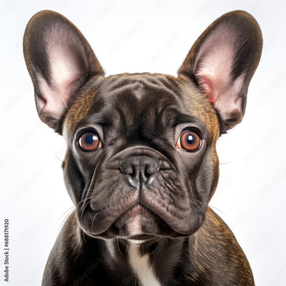 Ultra-Realistic French Bulldog Captured with Canon EOS 5D Mark IV and 50mm Prime Lens