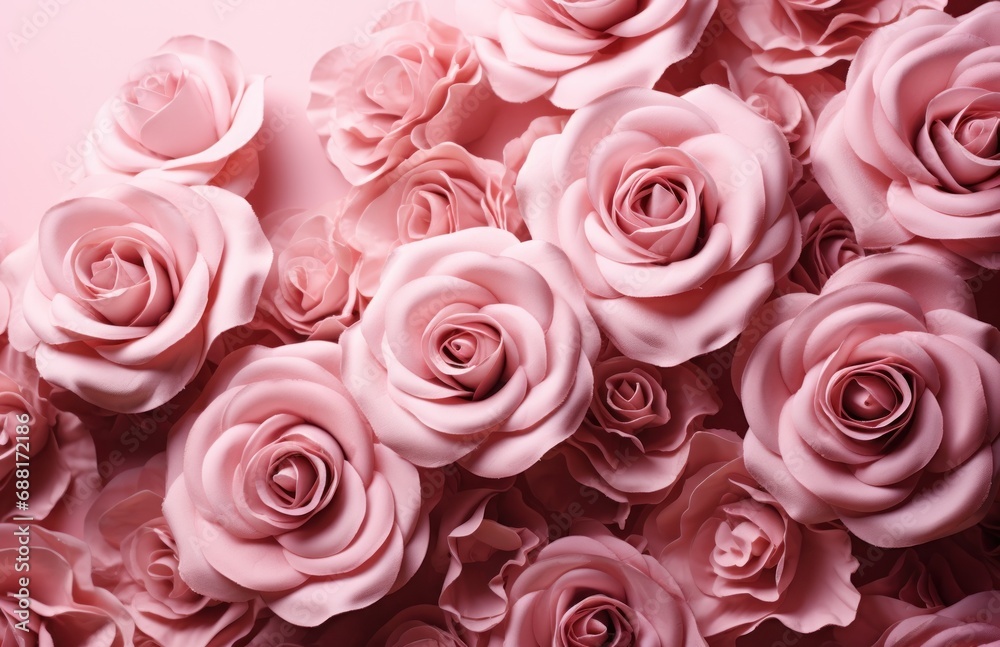 pink peony background with white and pink flowers, romantic influences, pink peony background with white and pink flowers, romantic influences,