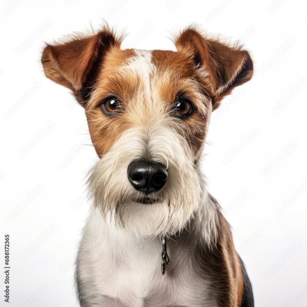 Ultra-Realistic Fox Terrier Portrait with Nikon D850 and 50mm Prime Lens Ultra-Realistic Fox Terrier Portrait with Nikon D850 and 50mm Prime Lens