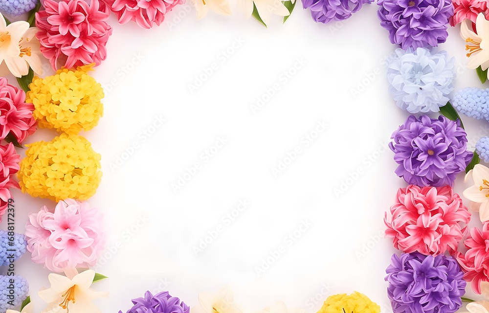 crocus flower bright spring holiday frame for greeting card design crocus flower bright spring holiday frame for greeting card design