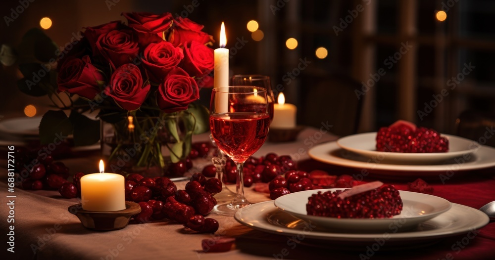 romantic meal during valentine's month,