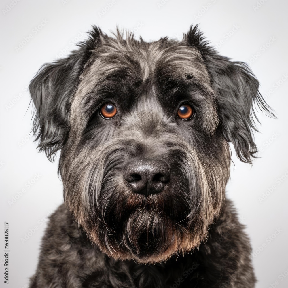 Bouvier des Flandres Portrait: Ultra-Realistic Photography with Canon EOS 5D Mark IV and 50mm Prime Lens