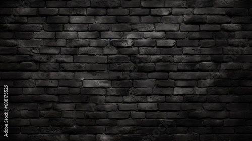 ntriguing texture: dark brick wall background, urban aesthetics for design and creativity