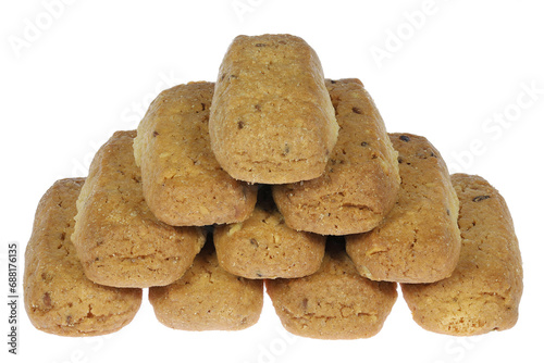 Schilderij op canvas Fryske Dumkes (Frisian Thumbs) isolated on white background