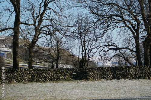 Winter in Littondale, The Dales, North Yorkshire, England, UK photo