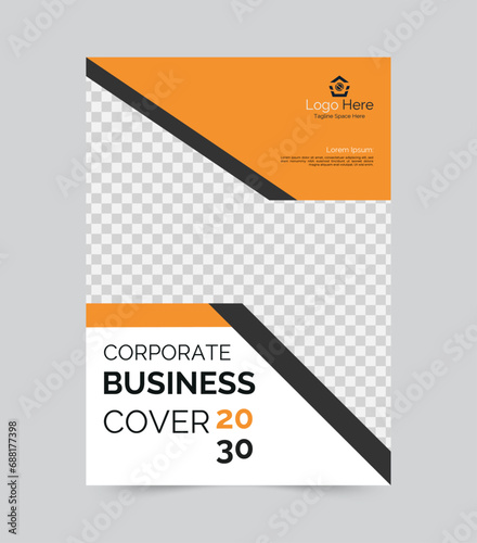 corporate Book Cover design Template 