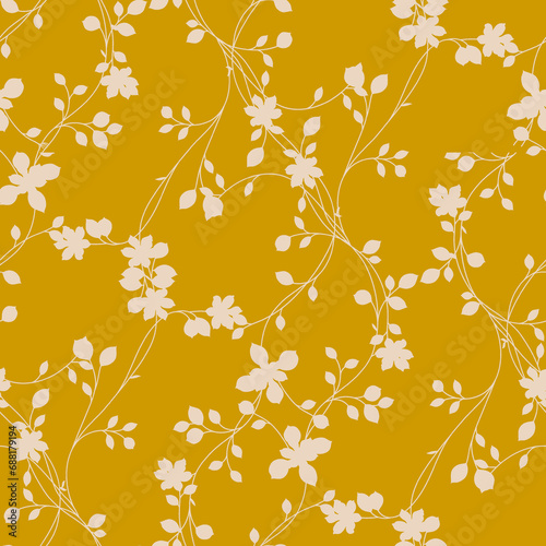 Foto beautiful and colorful seamless pattern illustration all over repeat design for
