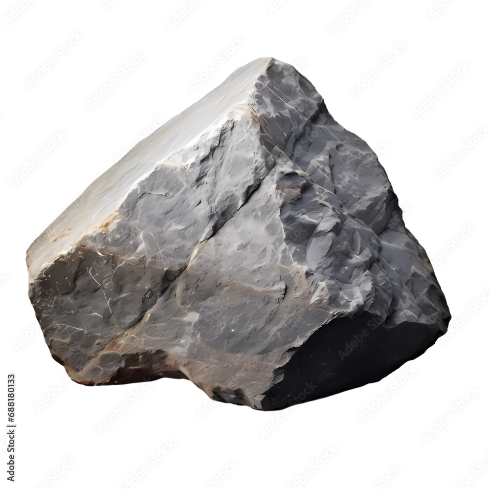 Stone isolated on transparent background Stone isolated on transparent background