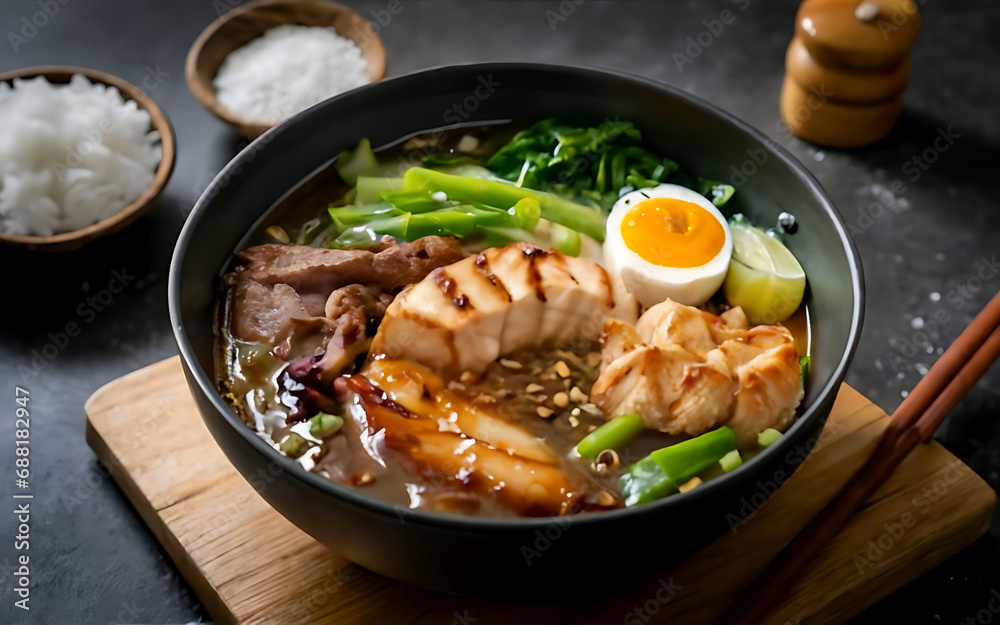 Capture the essence of Sukiyaki in a mouthwatering food photography shot Generative AI Capture the essence of Sukiyaki in a mouthwatering food photography shot Generative AI