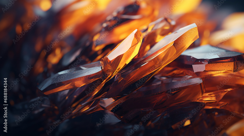 abstract polygonal wallpaper made of crystals and complex faceted background texture. ai generative abstract polygonal wallpaper made of crystals and complex faceted background texture. ai generative