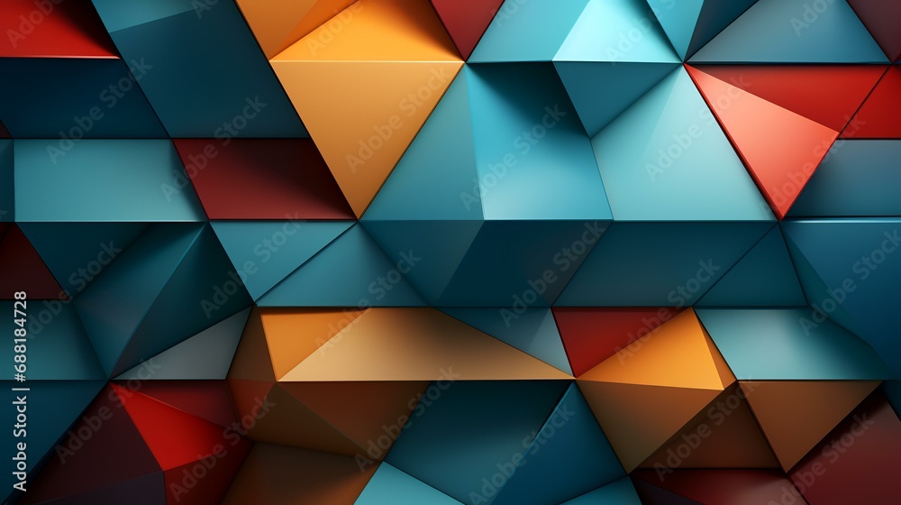 3d Triangles, abstract background. Design wallpaper. illustration 3d Triangles, abstract background. Design wallpaper. illustration