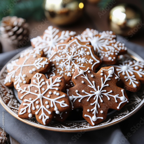 Unique Presentation of Gingerbread Cookies