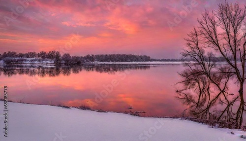 sunset over the river © Fatima