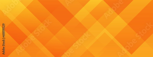 Abstract banner design with orange geometric background. orange banner background. Vector abstract graphic design banner pattern background template.