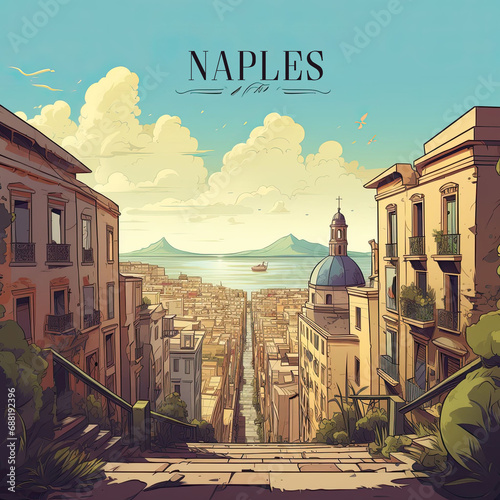 naples illustration