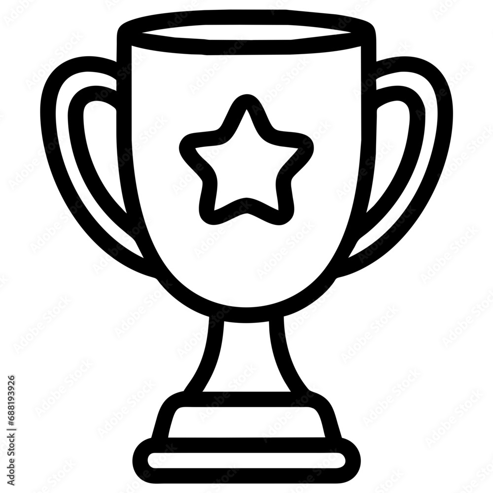 trophy cup icon trophy cup icon