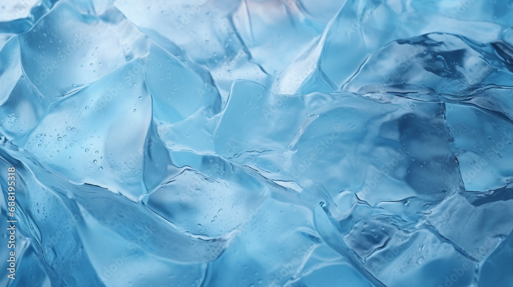 Obraz premium Melting Ice Patterns in Natural Tones Background