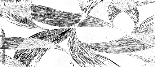 Vector brush sroke texture. Distressed uneven grunge background. Abstract distressed vector illustration. Overlay over any design to create interesting effect and depth. Black isolated on white. EPS10