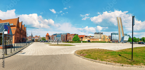 Cityscape of Old Gdansk