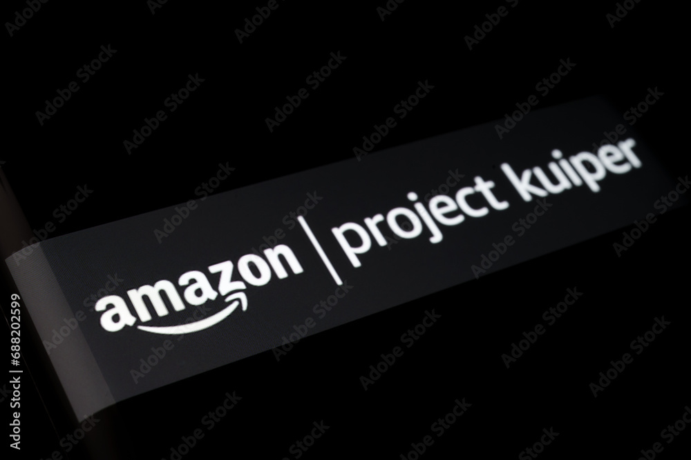 Amazon Project Kuiper Logo Seen On Smartphone Screen Amazon S Project