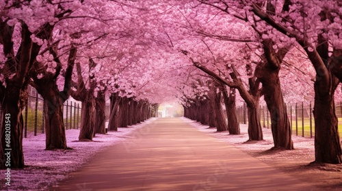 Cherry Blossom Tunnel