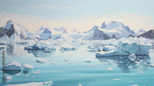 iceberg in the sea © Daniel