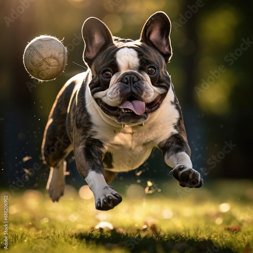 Max the French Bulldog: A High-Resolution Portrait of Playtime Perfection