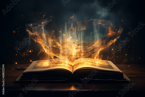 Mystical Pages Alight