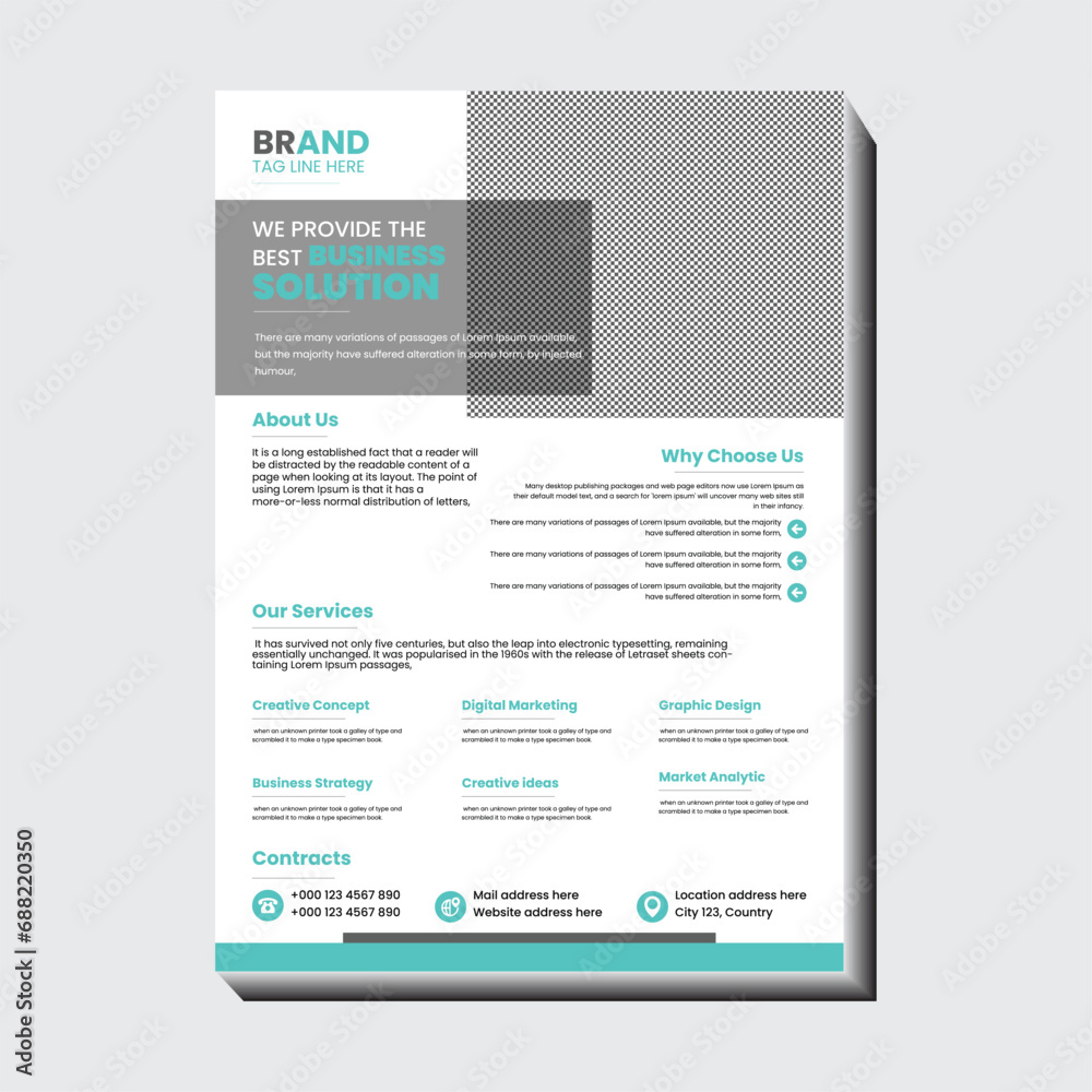 Corporate Business Flyer Template Design Corporate Business Flyer Template Design