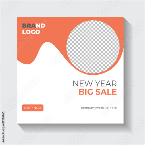 Social Media post design templates ptint ready file