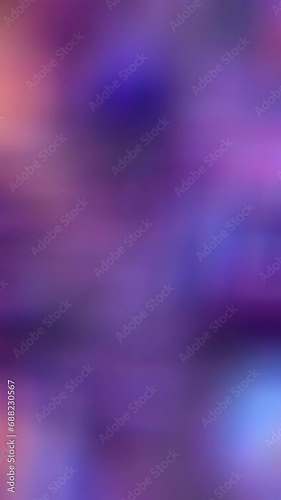 Colorful Abstract Blurred Looping Background