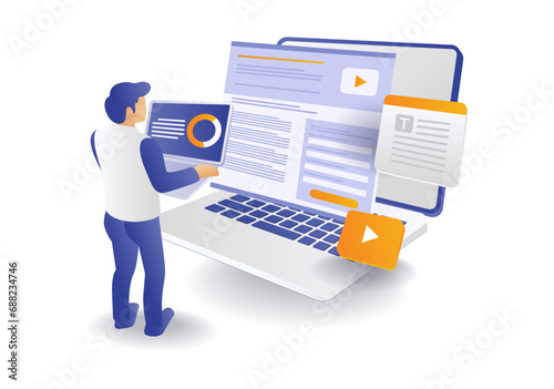 Analysis of online data register web application developers