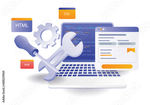 Programming language for building website pages