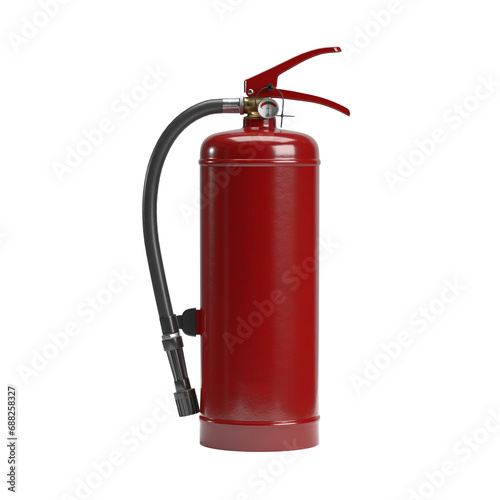 fire extinguisher isolated on white