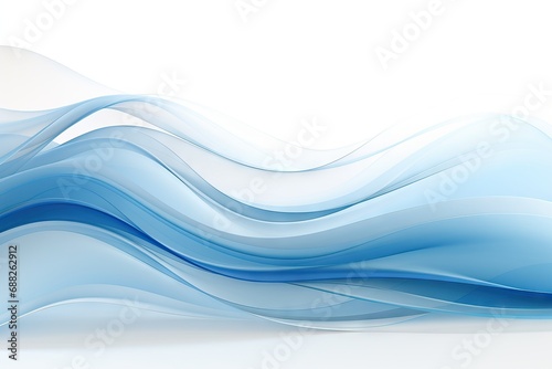 background whit wave line blue abstract abstraction artistic business colours composition blend border computer digital dynamic effect electric element flow form