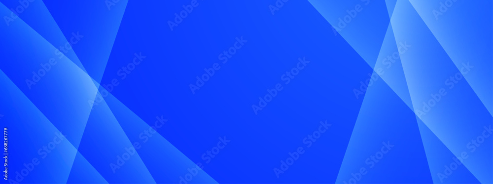 Obraz premium Blue abstract background with blue glowing geometric lines. Modern shiny blue diagonal rounded lines pattern. Futuristic technology concept. Suit for poster, banner, brochure, corporate, website